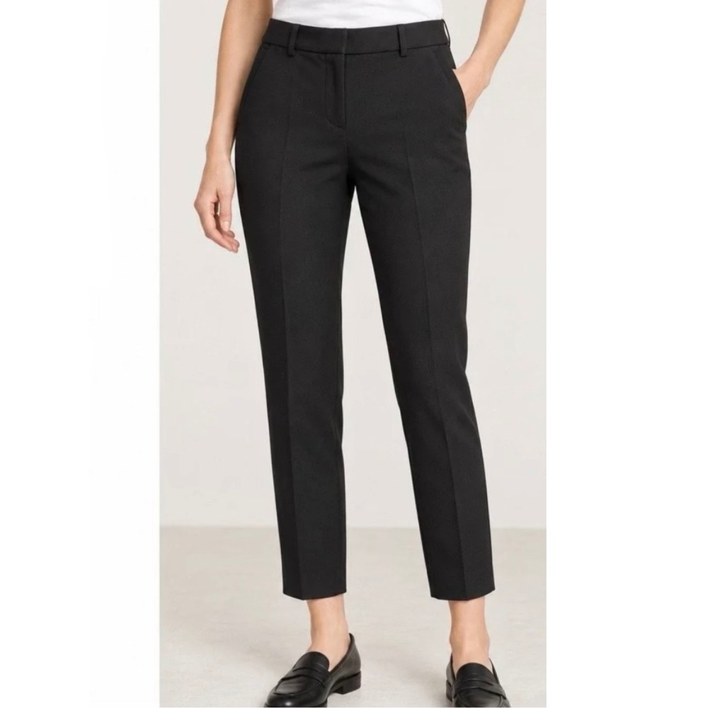 J. Crew Cameron slim cropped pant in four-season stretch Size 14 black career